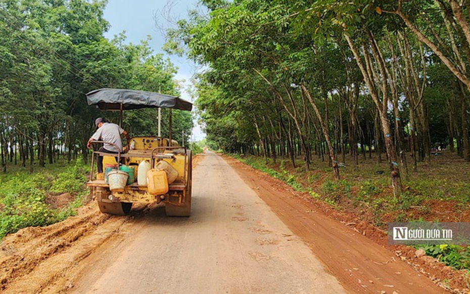 Bình Phước: Sửa chữa tuyến đường dân sinh sau phản ánh của Người Đưa Tin