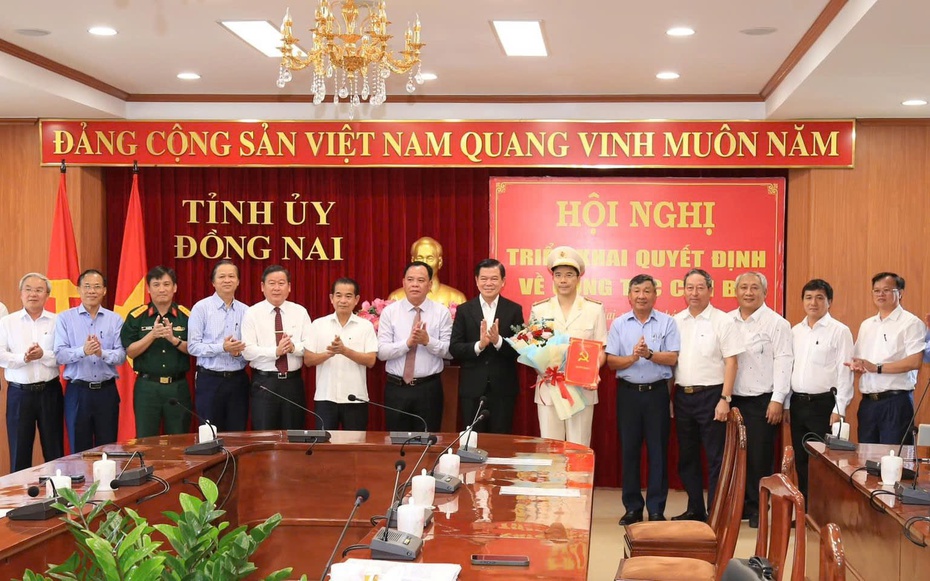 Lãnh đạo Công an Đồng Nai tham gia Ban Thường vụ Tỉnh ủy