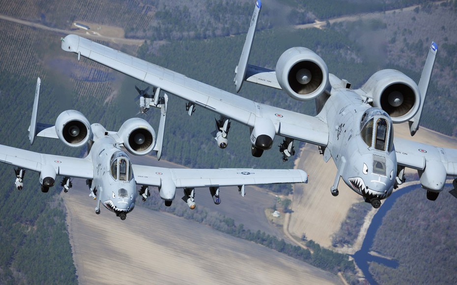 Sức mạnh đáng nể của “Lợn lòi” A-10 Thunderbolt II