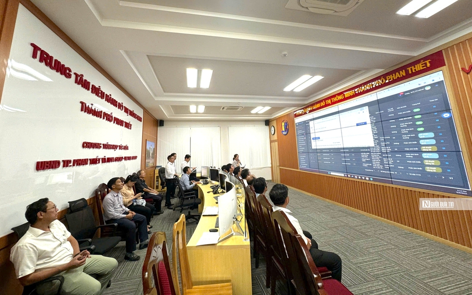 Những hiệu quả của "bộ não số" đô thị thông minh tỉnh Bình Thuận