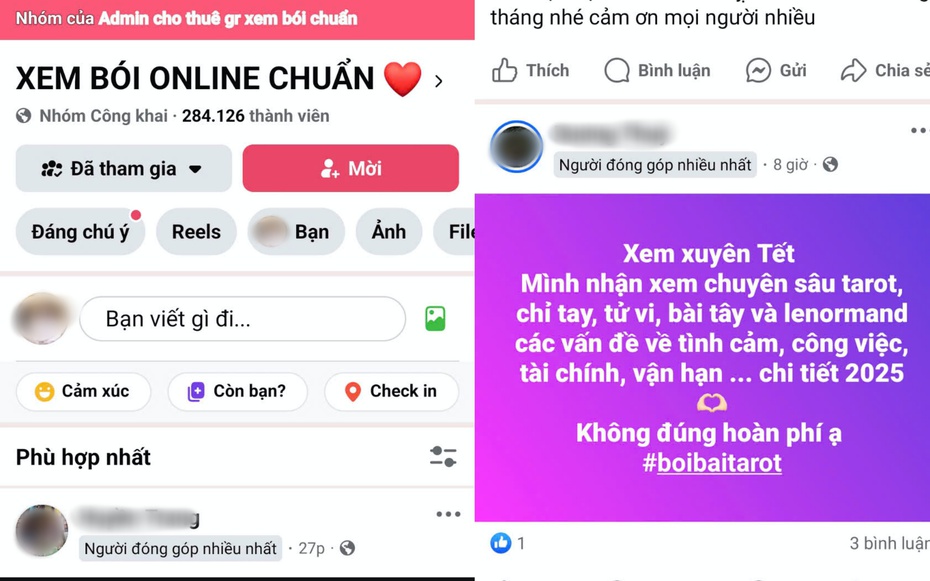 Cẩn trọng với xem bói, giải hạn online nở rộ dịp Tết 2025