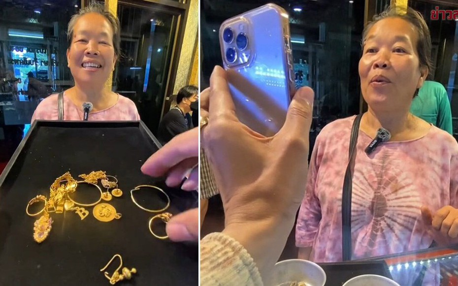 Mang vàng bạn trai cũ tặng đi bán, người phụ nữ sốc nặng khi biết giá trị