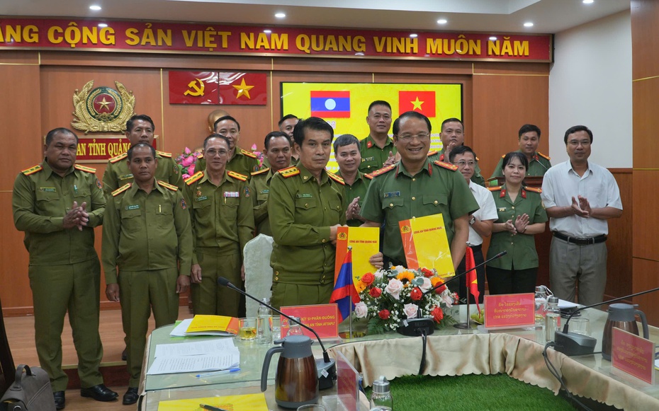 Quảng Ngãi và tỉnh Attapư (Lào) phối hợp đấu tranh phòng chống tội phạm ma túy