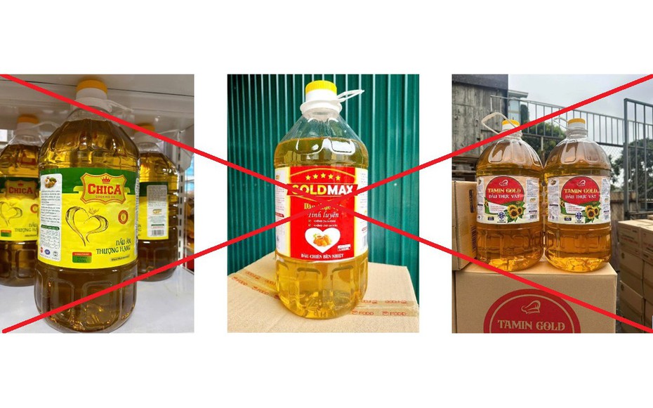 Phát hiện loạt sản phẩm dầu ăn giả