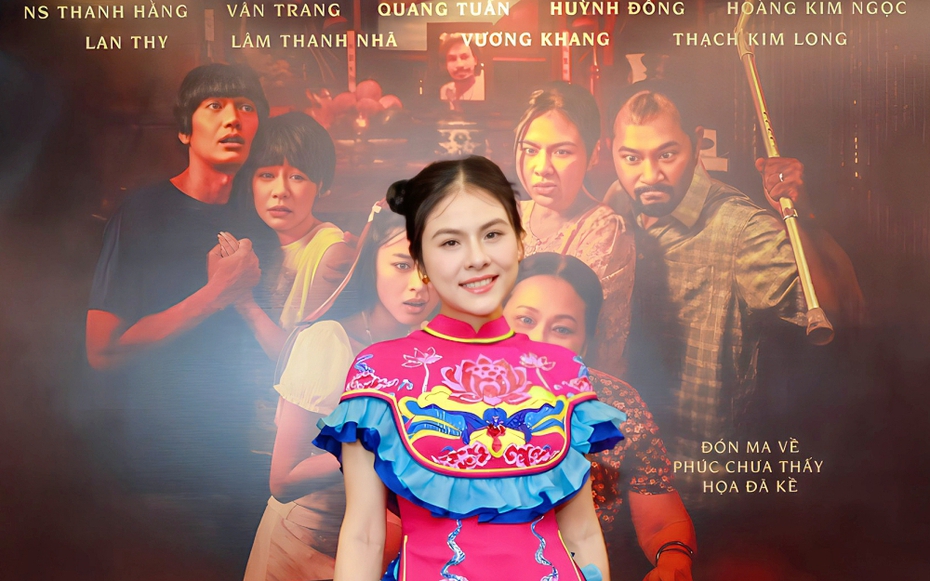 Nữ diễn viên 4 con "chửi" như hát hay trong "Nhà ma xó"