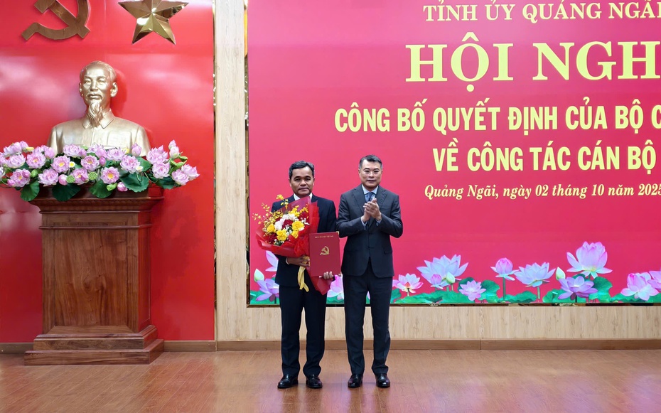Ông Hồ Văn Niên giữ chức Bí thư Quảng Ngãi nhiệm kỳ 2025 – 2030