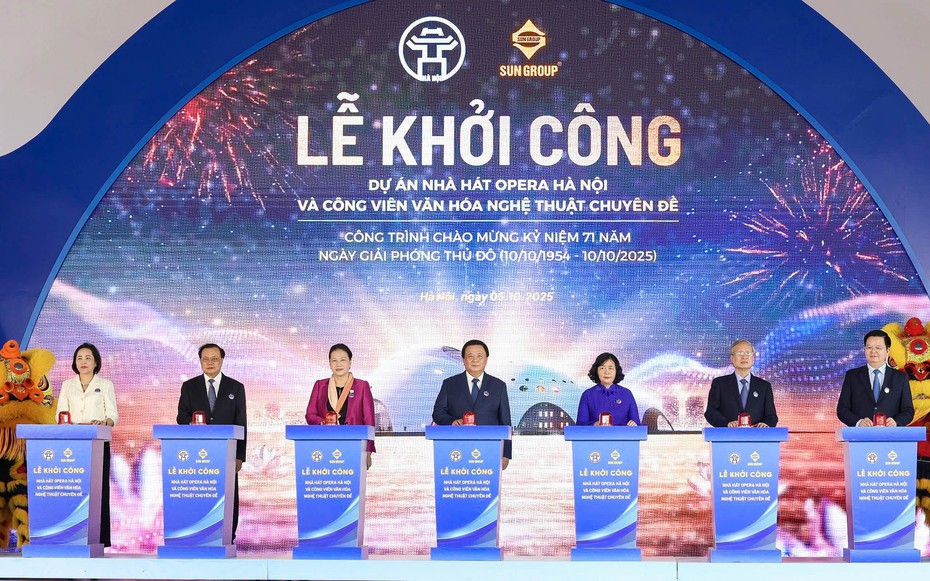 Hà Nội khởi công dự án nhà hát Opera trị giá hơn 12.000 tỷ đồng 