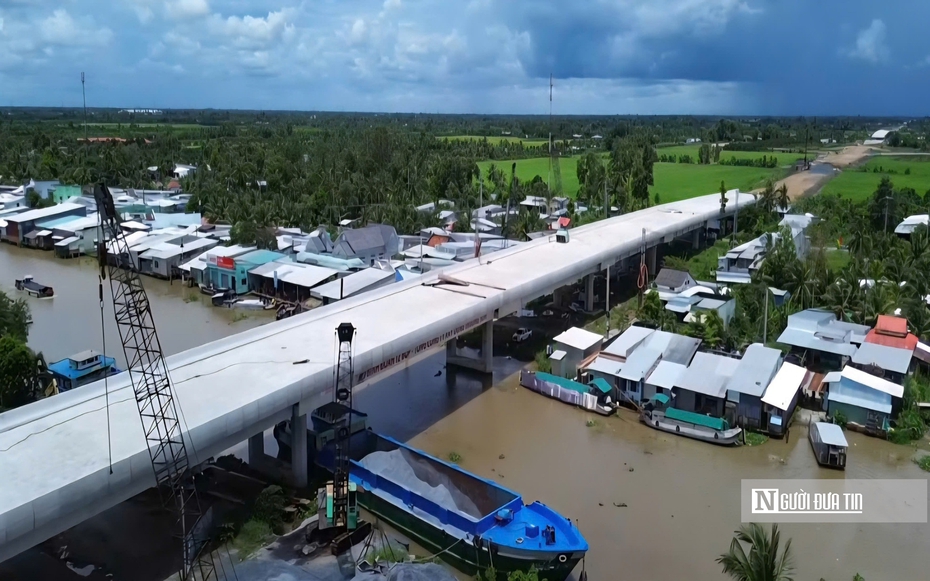Sau hơn 2 năm thi công, đại dự án hơn 44.000 tỷ đồng nối Tp.Cần Thơ – An Giang giờ ra sao?