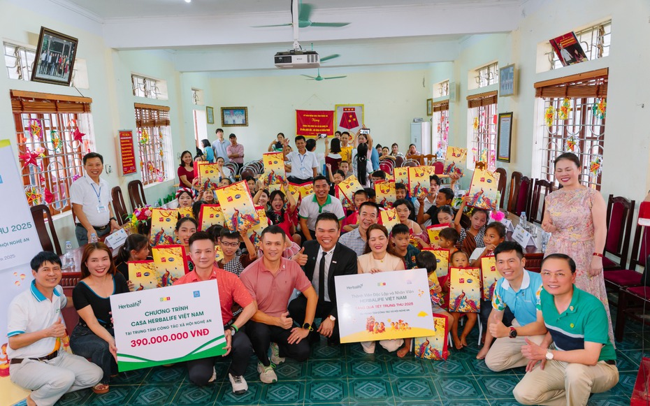 Herbalife VN tiếp tục triển khai chương trình hỗ trợ dinh dưỡng Casa Herbalife giai đoạn 2025-2026