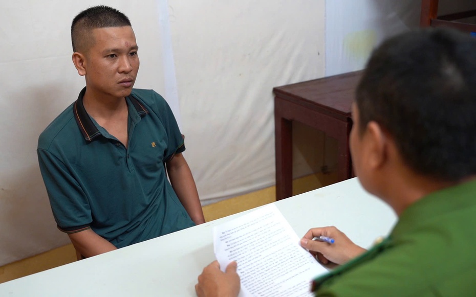 Tạm giữ hình sự nam thanh niên hung hăng tấn công CSGT làm nhiệm vụ giữa mưa lũ