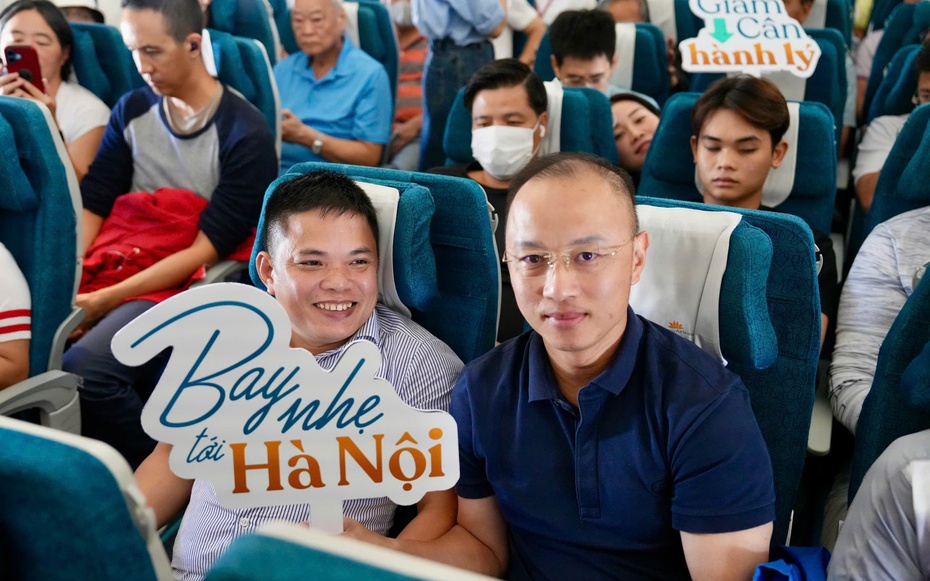 Vietnam Airlines giảm phát thải 2,43 tấn CO2 trong chiến dịch “Bay nhẹ tới Hà Nội”