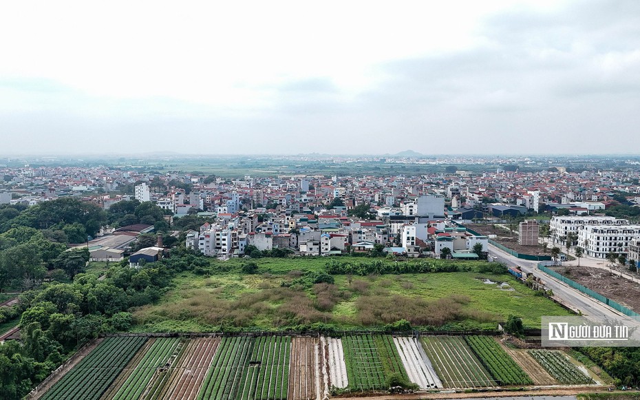 Toàn cảnh khu đất xây nhà ở xã hội tại ngoại thành Hà Nội