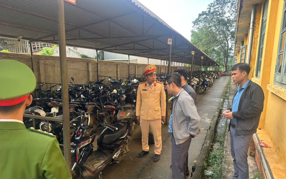 CSGT Thanh Hóa tổng kiểm tra, phát hiện 1.573 học sinh không đủ điều kiện lái xe