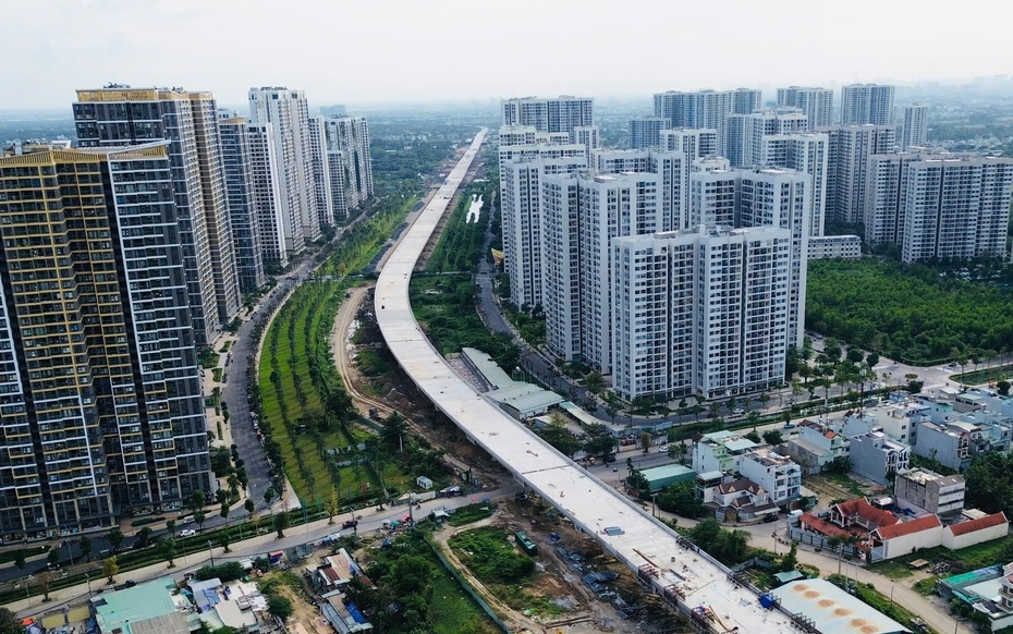 Toàn cảnh công trường Vành đai 3 Tp.HCM trước ngày thông xe kỹ thuật