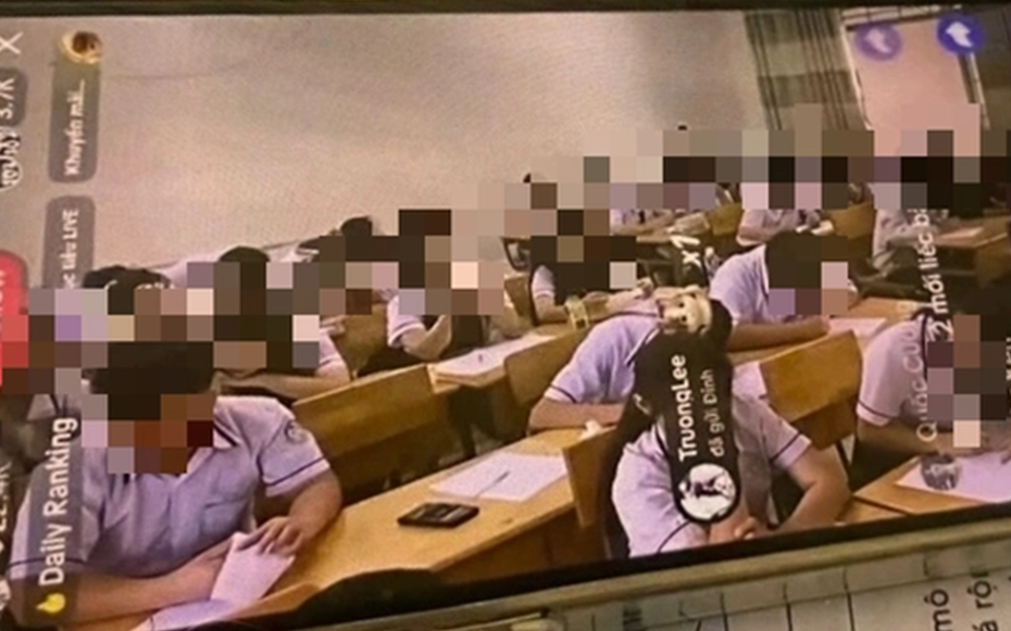 Xôn xao thông tin cô giáo phát trực tiếp "học sinh đang làm bài" với 4.000 người xem