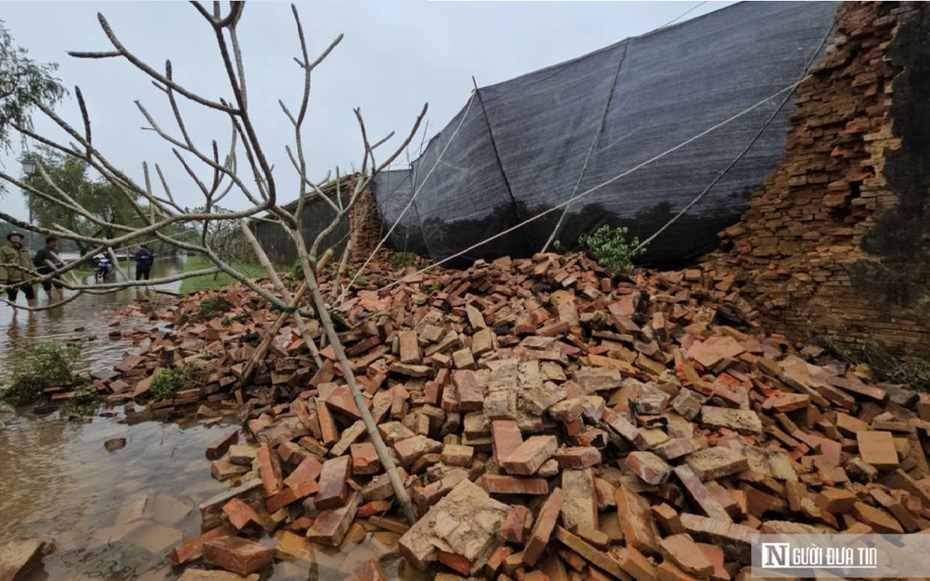 Huế chi bao nhiêu tiền để phục hồi đoạn tường Hoàng Thành bị sập đổ?