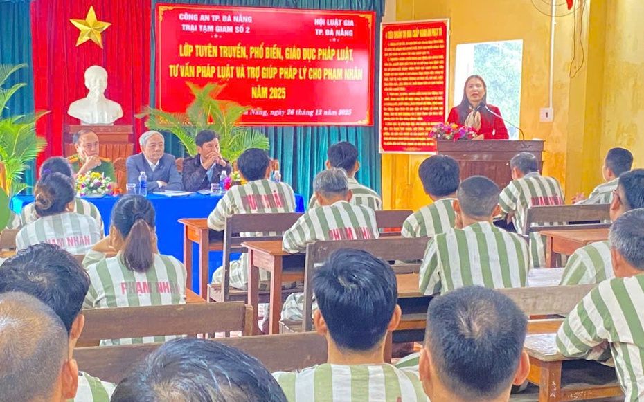 Đà Nẵng: Tuyên truyền xóa án tích, mở lối hoàn lương cho phạm nhân