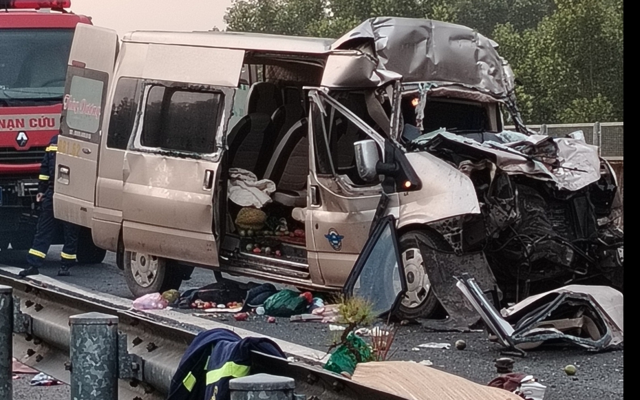 Tai nạn nghiêm trọng trên cao tốc, 3 người chết, nhiều người bị thương