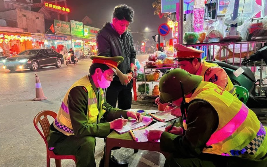 Nghệ An: Xử phạt hơn 951 triệu đồng vi phạm giao thông trong dịp Tết Nguyên đán Ất Tỵ 2025