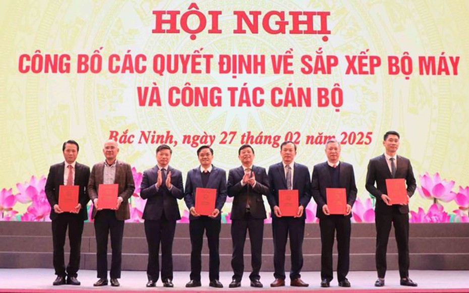 Bắc Ninh bổ nhiệm nhiều lãnh đạo sở, ngành sau sắp xếp