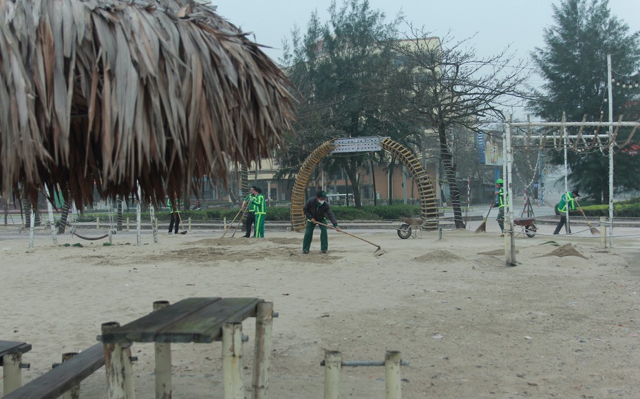 Cửa Lò gấp rút “thay áo mới” trước mùa du lịch biển