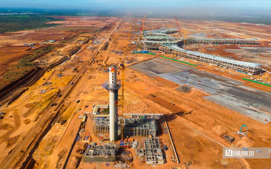 Cận cảnh "bộ não" của dự án Cảng hàng không quốc tế Long Thành sắp hoàn thiện