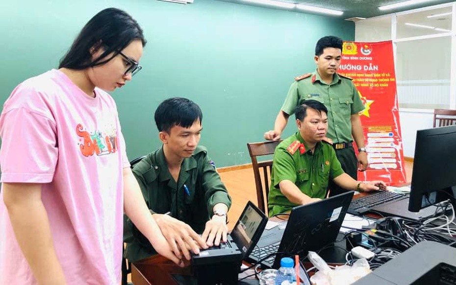 Công an Bình Dương thông tin về việc cấp đổi căn cước công dân