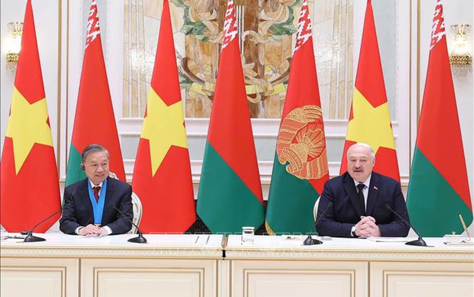 Việt Nam - Belarus thiết lập quan hệ Đối tác chiến lược