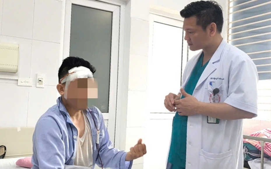 Bị ngã xe máy, một tháng sau người đàn ông 40 tuổi mới phát hiện điều bất thường