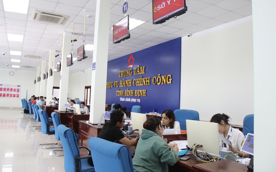 Bình Định dẫn đầu cả nước về chỉ số phục vụ người dân và doanh nghiệp