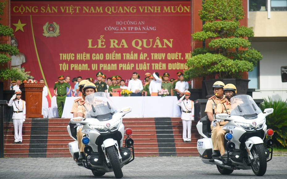 Đà Nẵng ra quân cao điểm trấn áp tội phạm