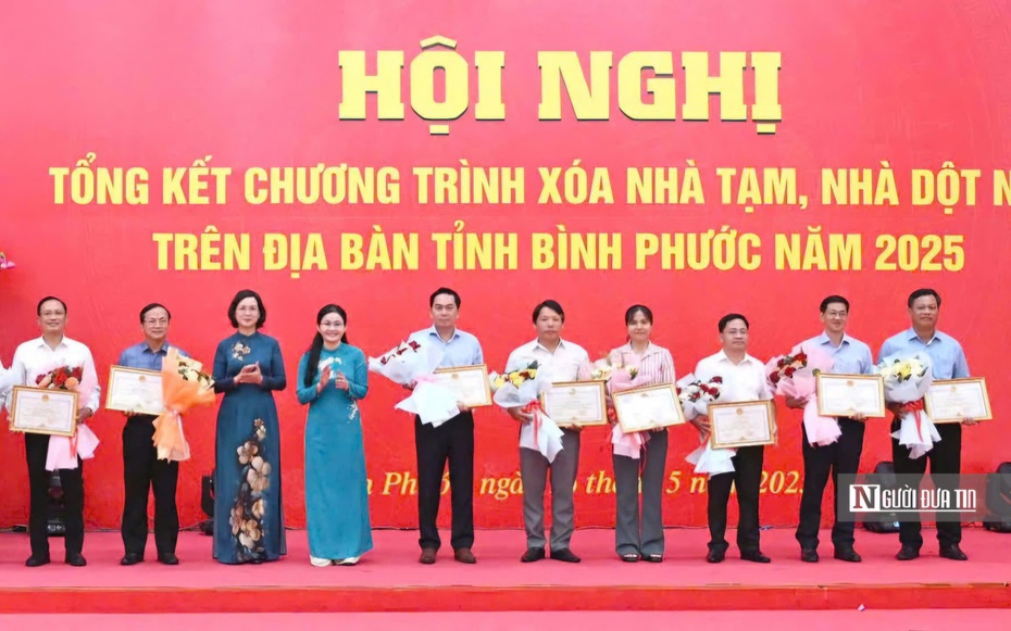 765 căn nhà mới được xây mới, sửa chữa cho hộ nghèo và người có công ở Bình Phước