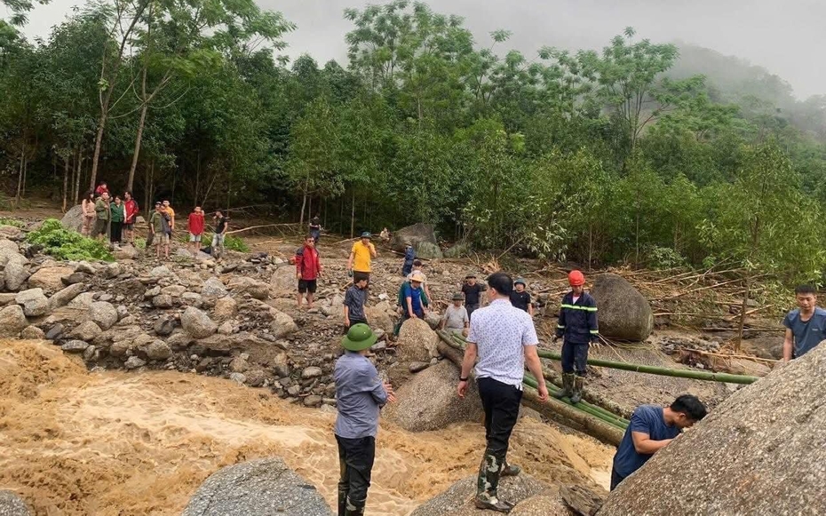 Hiện trường trận lũ quét làm 4 người tử vong ở Bắc Kạn