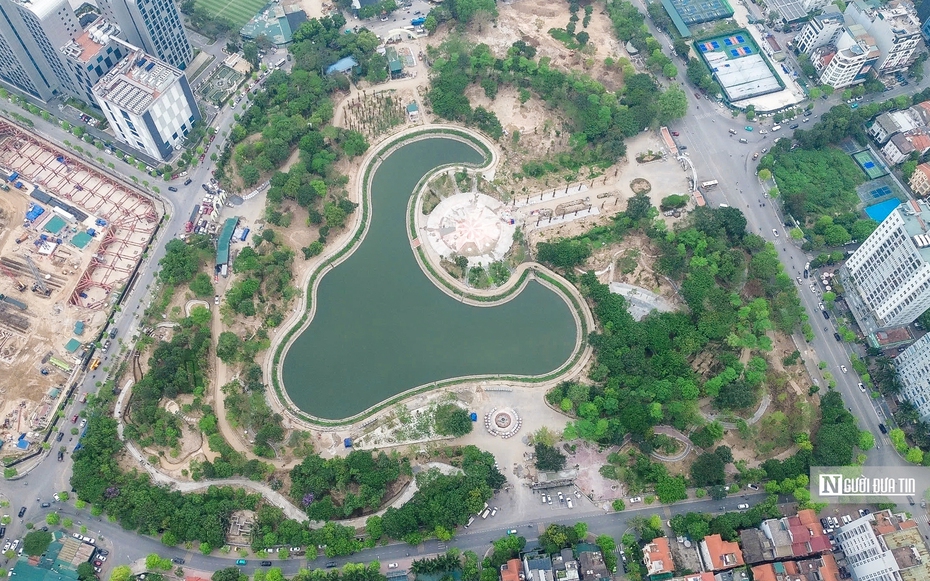 Hà Nội: Diện mạo mới của công viên Cầu Giấy sau 3 tháng cải tạo