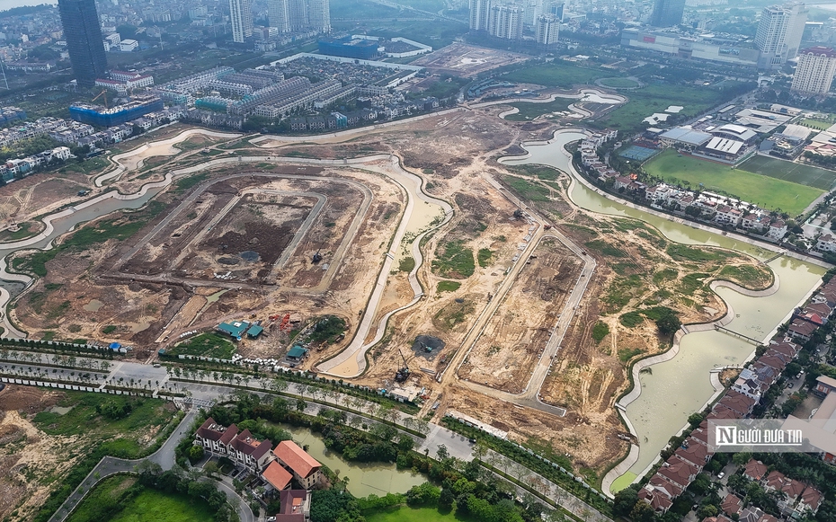 Hà Nội: Hình hài công viên rộng 65ha dần lộ diện