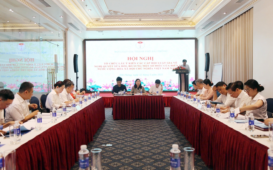 Hội Luật gia Tp.Hải Phòng lấy ý kiến về việc sửa đổi Hiến pháp