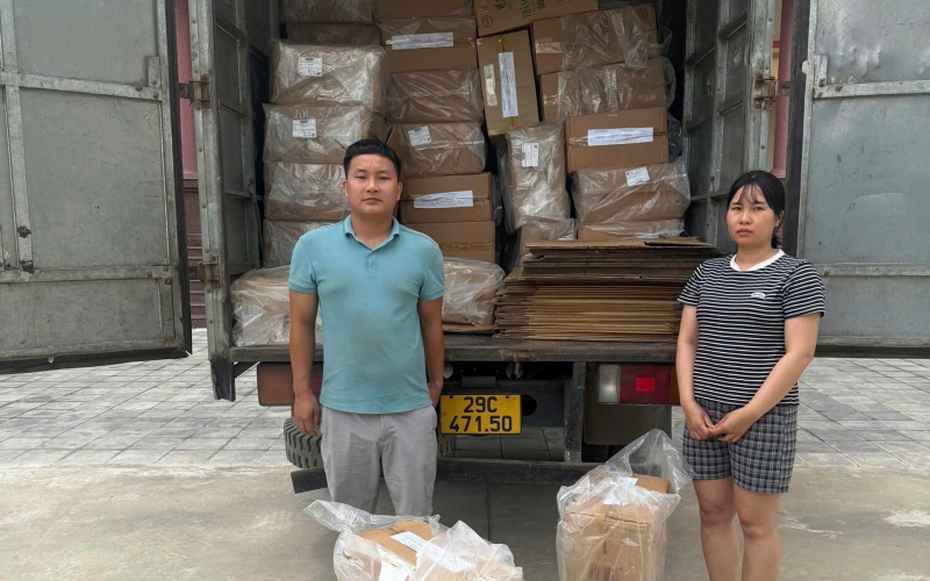 Tạm giam đối tượng lập công ty để buôn bán hàng giả trên mạng xã hội