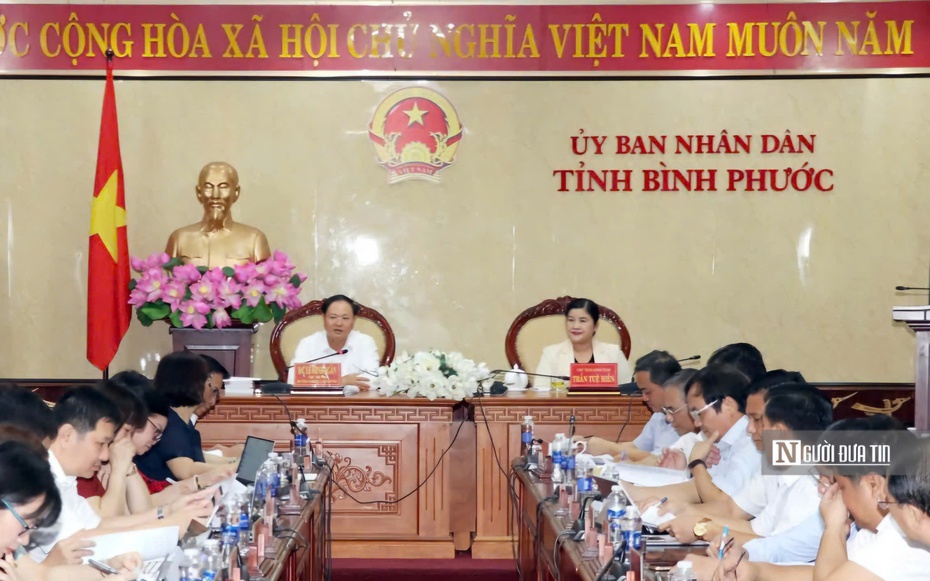 Thứ trưởng Lê Minh Ngân làm việc với Bình Phước, tháo gỡ vướng mắc trong công tác quản lý đất đai