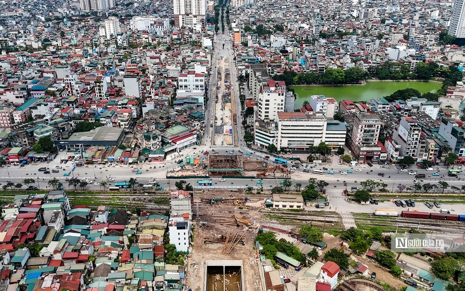Dự án hầm chui gần 800 tỷ đồng ở Hà Nội sau 2 năm thi công