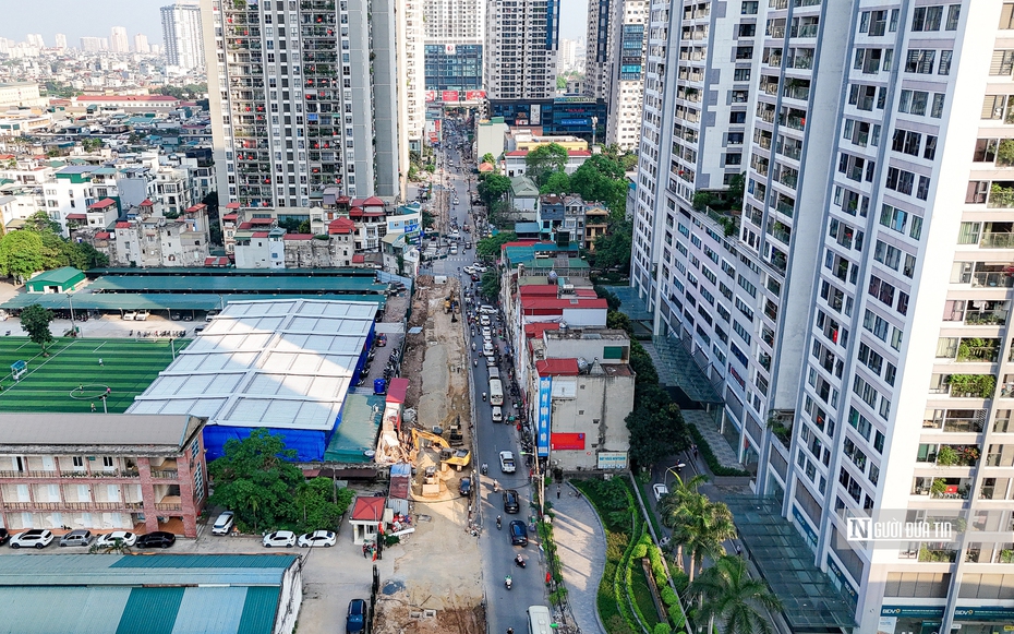 Hà Nội: Ì ạch thi công tuyến đường Nguyễn Tuân trị giá gần 400 tỷ đồng