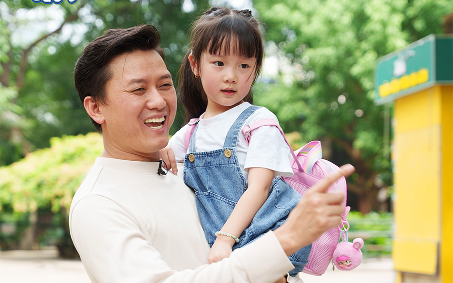 Quách Ngọc Tuyên cùng con gái cực xinh "đốn tim" khán giả trong "Bố ơi, mình đi đâu thế?"
