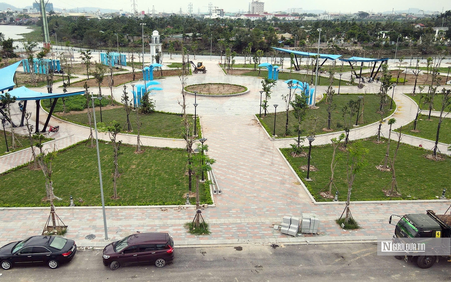 Cận cảnh dự án công viên 130 tỷ đồng ở cửa ngõ Tây Bắc Tp.Hải Phòng
