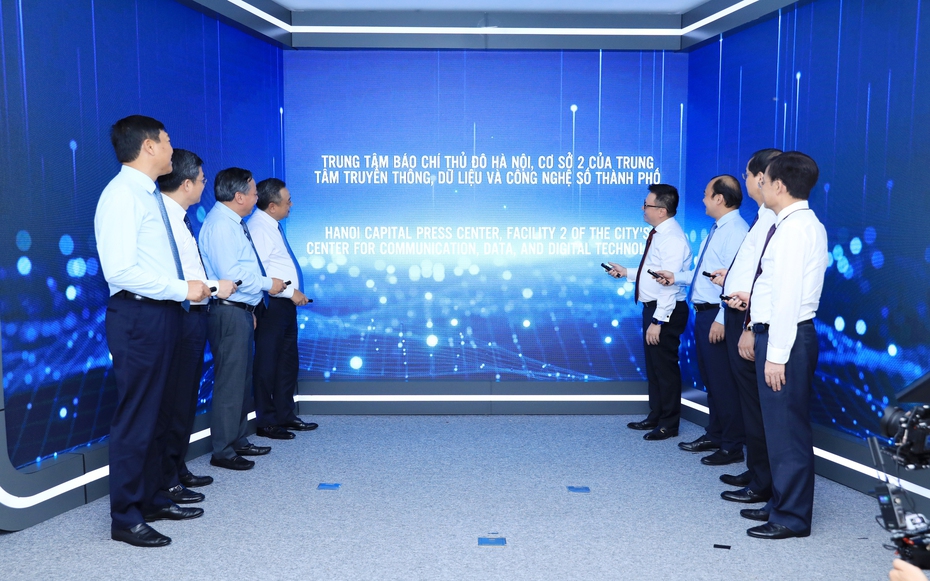 Hà Nội chính thức khai trương Trung tâm Báo chí Thủ đô