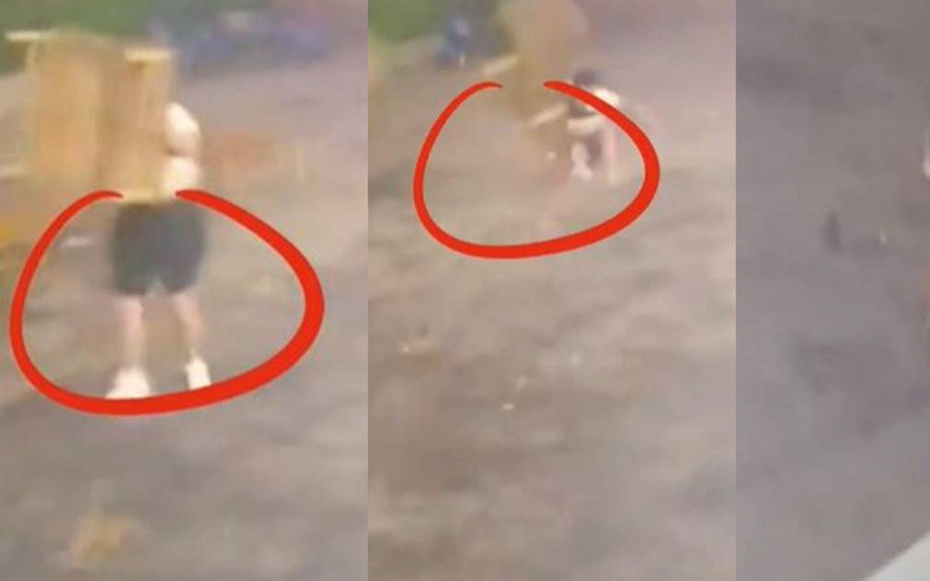 Đang lau bàn ghế, nam thanh niên 18 tuổi nặng hơn 100kg bị gió thổi bay