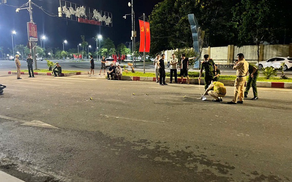 Đại úy công an bị người đi xe máy tông trọng thương