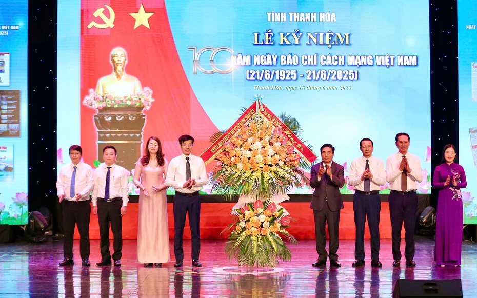 Thanh Hóa long trọng tổ chức Lễ kỷ niệm 100 năm ngày Báo chí Cách mạng Việt Nam