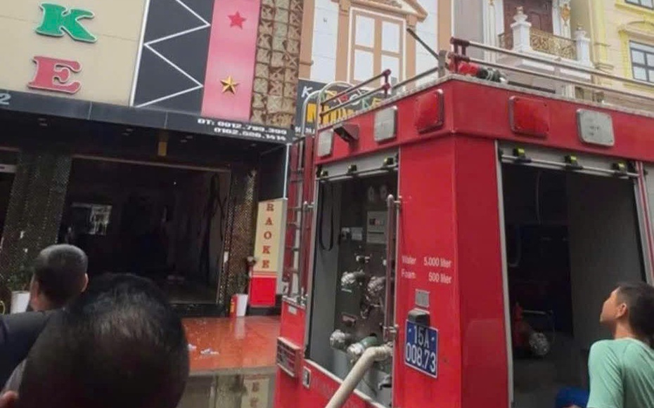 Cháy quán karaoke, 1 nam thanh niên tử vong trong phòng hát