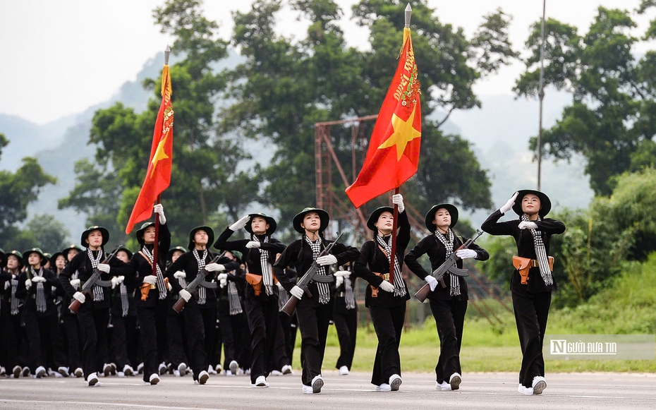 Hơn 7.400 cán bộ tham gia hợp luyện diễu binh kỷ niệm 80 năm Quốc khánh