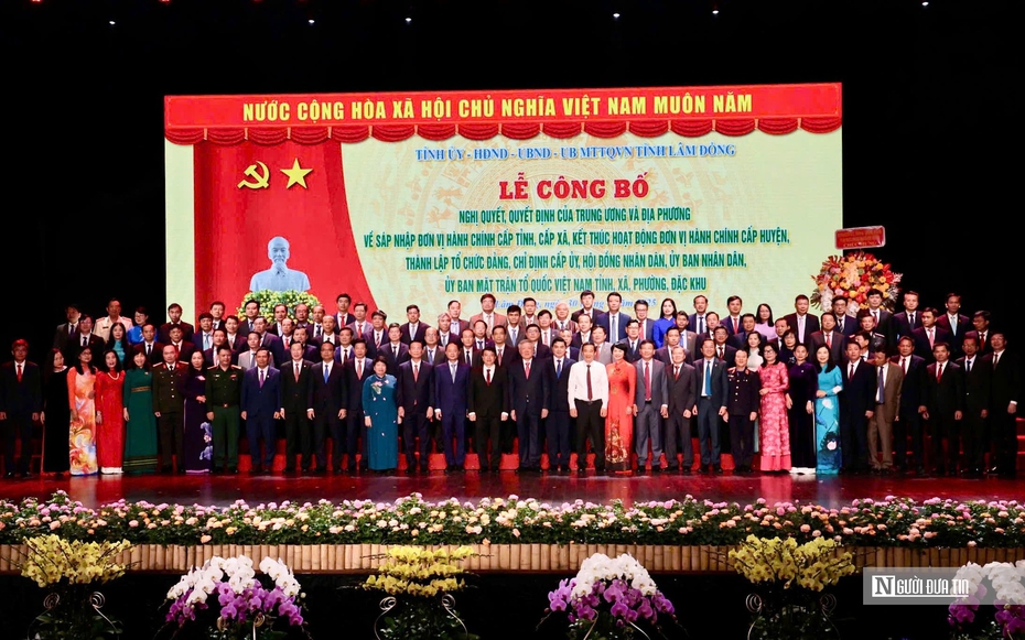 Công bố Bí thư và Chủ tịch tỉnh Lâm Đồng (mới) sau sáp nhập