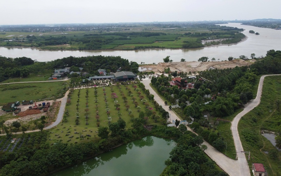 Thực hư "Khu vườn nghìn tỷ của ông trùm Tuấn thần đèn" bên bờ sông Mã